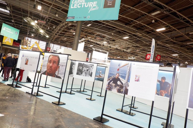 Expo &quot;Eric parmi Nous&quot; avec Paris Match - Nautic 2018