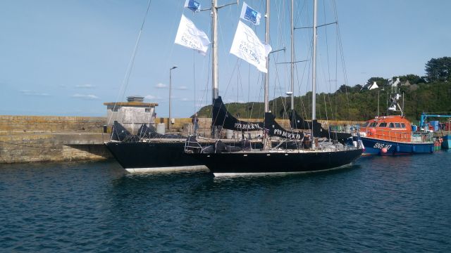 Un rêve réalisé. Croisière du 1er mai à bord de Pen Duick VI : Damien Desclozeaux