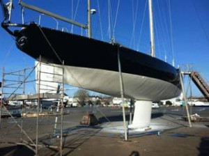 5 mars 2015: nettoyé, antifouling appliqué 