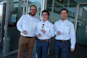AG 2017- Djelal, Grégoire et Branwenn, étudiants à l'UBS, à la manoeuvre !