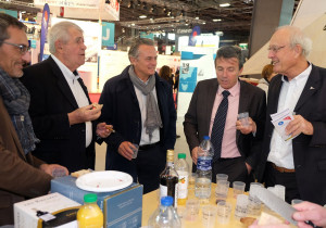 Alain Pichavant est venu au buffet de l association