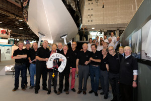 Bernard Rubinstein, Daniel Gilles, Alain Labbé, Philippe Poupon, Francoise Tabarly, Gerard Petipas, Eric Loizeau Jean Michel Carpentier, Marie Chantal