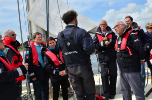 Consignes de sortie en mer.