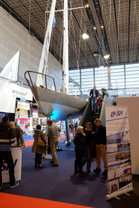 Côté accueil passerelle, l'ENVSN - Nautic 2016