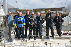 Embarquement à bord du Pen Duick 3