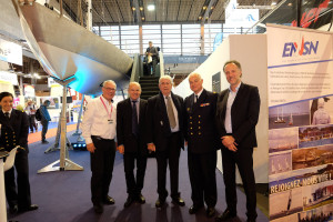 Jean-Pierre Couteleau, Jean-Yves Le Deroff, contre amiral Benoît Lugan, Gérard Petipas - Nautic 2016