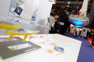 L'exposition consacrée à la conception et à la construction de Pen-Duick V - Nautic 2016