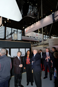 La ministre des sports Laura Flessel, Gèrard Petipas et Yves Lyon -Caen @denis lochen