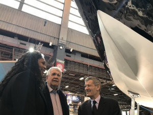 La ministre des sports Laura Flessel, Gèrard Petipas et Yves Lyon -Caen @denis lochen