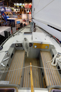 Le cockpit de Pen-Duick V - Nautic 2016