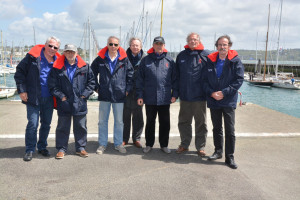 Le comité de l'association Eric Tabarly