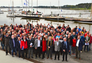 Les participants à l'Assemblée Générale - Cité de la Voile Eric Tabarly - 28 avril 2012