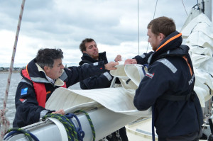 Manoeuvre sur Pen-Duick VI