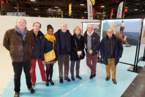 Marc Brincourt, Denis Löchen, xx, Gerard Petipas, madame Echevarria, Jean Pierre Couteleau et Bernard Rubinstein