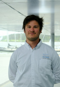 Maxime Thomas, skipper de Pen Duick III