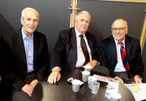 Micjhel Colomes, Gèrard Petipas et Gilles Pernet 